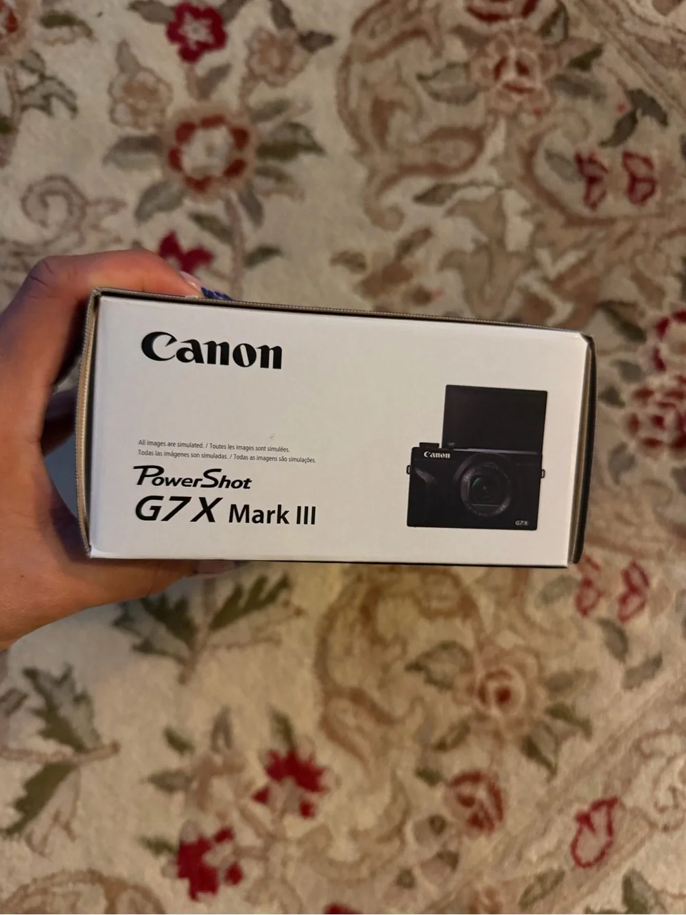 Canon PowerShot G7 X Mark III like new with box